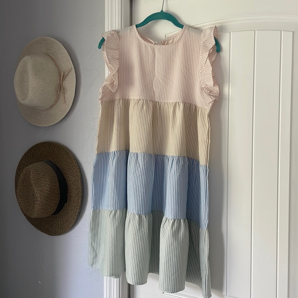 NWOT Seersucker Dress